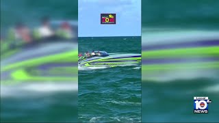 FWC Several injured after luxury speed boat crashes into Key Largo bridge [upl. by Ardied]