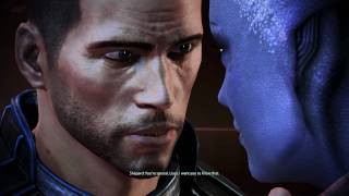 Mass Effect 3 Liara Romance Scene [upl. by Acino]