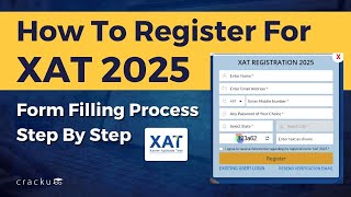 How to Register for XAT 2025  StepbyStep Process For XAT Exam  XAT 2025 Form Filling [upl. by Fast]