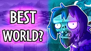 What is the BEST World in PvZ2 ranked by the community [upl. by Onra]