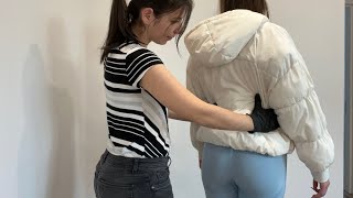 ASMR TSA Pat Down amp Bag Scan  Fast amp Aggressive Real Person Body Search [upl. by Lyell]