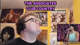 The Associates  Club Country  Reaction [upl. by Eelrefinnej]