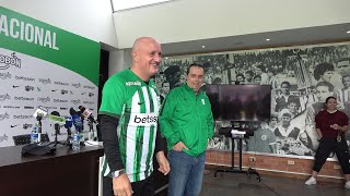 Nep EN LA PRESENTACIÓN DEL DT Pablo Repetto SE PUSO LA VERDE [upl. by Lehcem980]