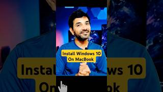 Install Windows 10 on Mac  Run Windows OS on Mac shorts mac tricks hindi [upl. by Yrahcaz]