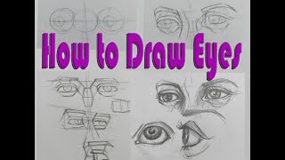 Class 04  Easy Eye Drawing Tutorial for Beginners Step by Step  YouTube class [upl. by Enileuqkcaj]