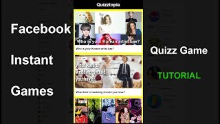 Facebook Instant Games  Quiz Game made with Construct 3 [upl. by Rola885]