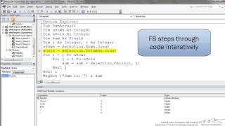 VBA Subs and Functions with Arrays [upl. by Anthony]