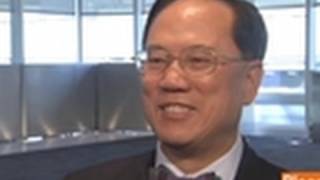 Hong Kongs Tsang on Economy Currency China [upl. by Drofnil]