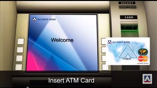 Transferring funds via Interbank Fund Transfer IBFT using an ATM [upl. by Anawot729]