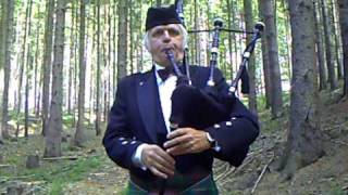 The Crags of Tumbledown  Lone Piper Tune 2007 [upl. by Anilejna]