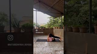 Halasana come with a lot of benefits halasana yoga yogaasanas yogaforeveryone [upl. by Yesdnik163]