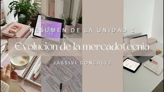 quotResumen de Unidad 1 Evolución de la Mercadotecnia – Jassivi Gonzálezquot [upl. by Earased]