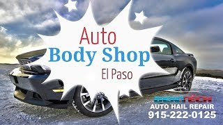 Auto Body Shop El Paso  Paintless Dent Removal For Hail Damage [upl. by Juanne573]