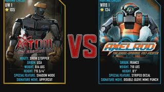 Real Steel WRB Atom VS Axelrod NEW graphics blows [upl. by Rolan780]