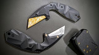 Now on Kickstarter PKT44 The Perfectly Ergonomic Fixed Blade Utility Knife [upl. by Aidyn767]