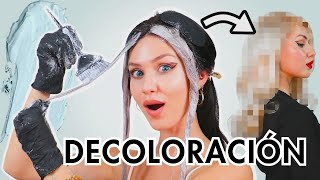 Aclara el Cabello Oscuro Sin Daño – Tips para Decolorar con Cuidado [upl. by Drofliw]