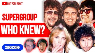 Travelling Wilburys  Handle With Care BRITS REACTION Who Knew [upl. by Afihtan]