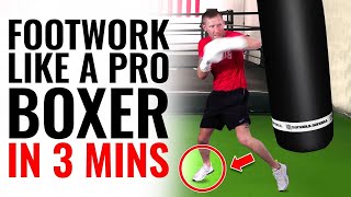 Boxing Footwork Drill for Improved Movement [upl. by Naid]