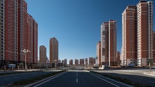 Surreal photos show the inside of Chinas largest ghost city [upl. by Akinor]