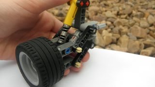 Simple Lego Technic Independent Suspension  How To [upl. by Andris]