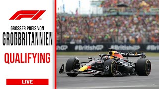 Großer Preis von Großbritannien Die Qualifikation  Formel 1 Live Watchparty Livetiming [upl. by Inilahs456]