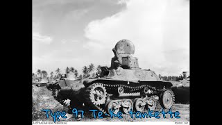 Type 97 TeKe tankette [upl. by Ahsenauj]