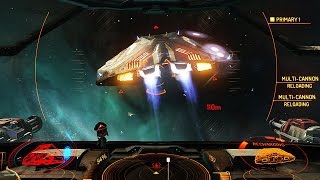 Elite Dangerous  Test  Review zu David Brabens WeltraumSpiel [upl. by Doralin82]