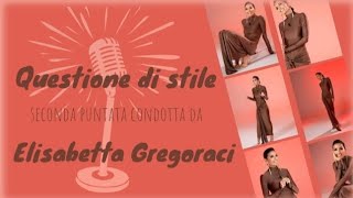 Elisabetta Gregoraci conduce la seconda puntata di quotQuestione di stilequot video news 04102024 [upl. by Idihsar542]