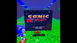 playing sonic R in roblox [upl. by Reffotsirhc]