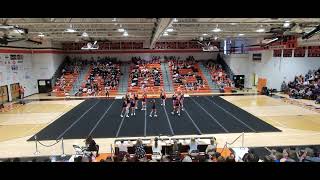 Shepherdstown Middle School at Martinsburg Bulldog Cheerpalooza Invitational 2023 [upl. by Ytsud920]