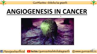 ANGIOGENESIS  ANGIOGENESIS IN CANCER CANCER BIOLOGY [upl. by Orren]