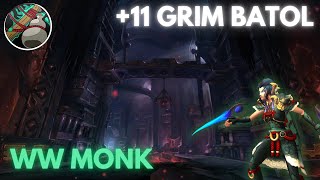 11 Grim Batol  Windwalker Monk  157m Overall  The War Within [upl. by Aiuqram]