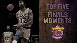 Lakers Nation Best Of Top 5 Lakers NBA Finals Moments [upl. by Halette]