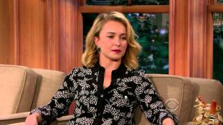 The Late Late Show with Craig Ferguson  Hayden Panettiere January 31 2014 [upl. by Cut]