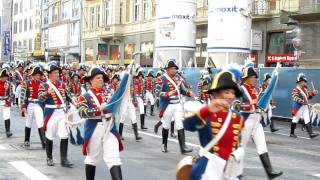 Oktoberfest parade Munich Bavaria Germany Europe [upl. by Okram]