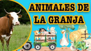 Los animales de la granja para niños 🐣 🐄 🐎  Videos educativos infantiles Documentales en Español [upl. by Kele991]