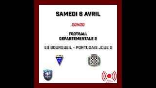 Football  Départementale 2  ES Bourgueil  US Portugaise Joué 2 [upl. by Ailssa740]