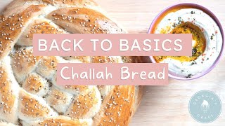 Back To Basics Challah Bread VEGAN  Georgias Cakes [upl. by Yenduhc913]