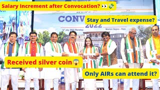 Received Silver coin in Convocation😱Only AIRs attend Convocation Stay expense by ICSI and many more [upl. by Derr688]