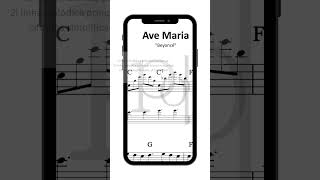 Ave Maria • Beyoncé  partitura [upl. by Anilev687]