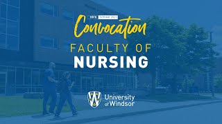 UWindsor Graduation  Spring 2021  Session 8  Nursing [upl. by Lede78]