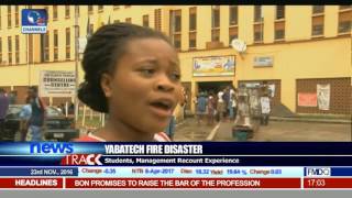 YabaTech Students Management Recount Fire Disaster Experience [upl. by Olag109]