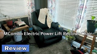 MCombo Electric Power Lift Recliner Chair  Review 2023 [upl. by Winshell]