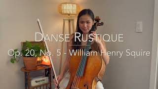 Danse Rustique Cello Play Along  Suzuki Cello Book 5 [upl. by Aletha]