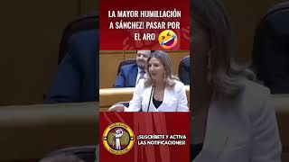 LA MAYOR HUMILLACIÓN A SÁNCHEZ PASAR POR EL ARO abascal cayetana vox pedrosanchez PepaMillán [upl. by Ketchum934]