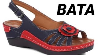 BATA COMFIT EXTRA SOFT COMFORT FOOTWEAR FOR LADIES SANDAL SHOES SLIPPER HIGH HEELS WEDGES CHAPPAL [upl. by Ettennej]