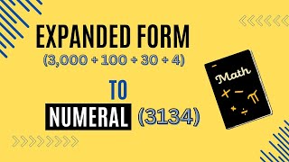 Expanded form to Numeral [upl. by Cyprus]