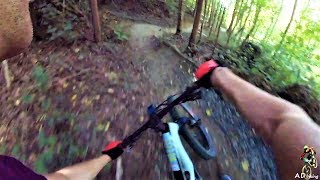 MTB enduro route Maastricht 🇳🇱 St Pietersberg  Observant highlights  CRASH 360 cam [upl. by Bluma]