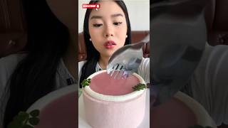 Full creamy cake eating🎂cakeeating asmr mukbang cake eatingshow dessertmukbang shorts [upl. by Radke746]