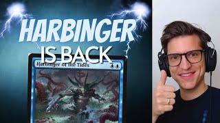 Harbinger is Back🔱 Modern Merfolk MTG [upl. by Aivyls662]